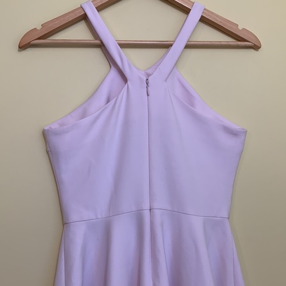 Elizabeth And James | Light Pink Sonya Mini Skater Style Fit & Flare Dress 4 - Picture 10 of 16